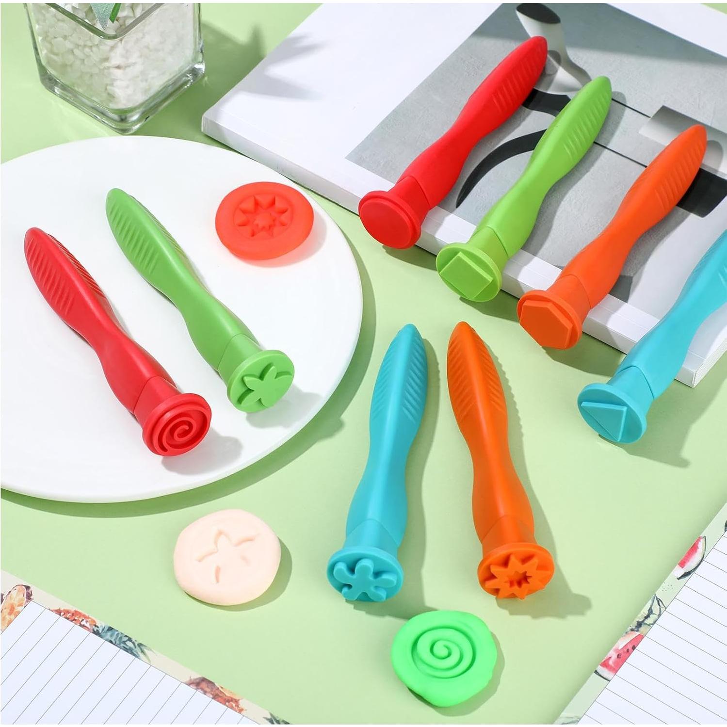 Set de 8 Sellos Geométricos Aoriher para Manualidades 2+