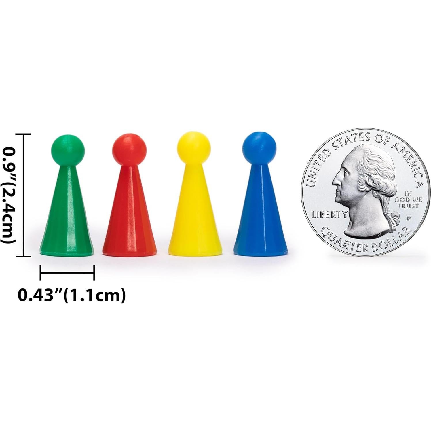 Juego de Viaje Ludo Magnético Importaciones Montaña Amarilla 24.8cm