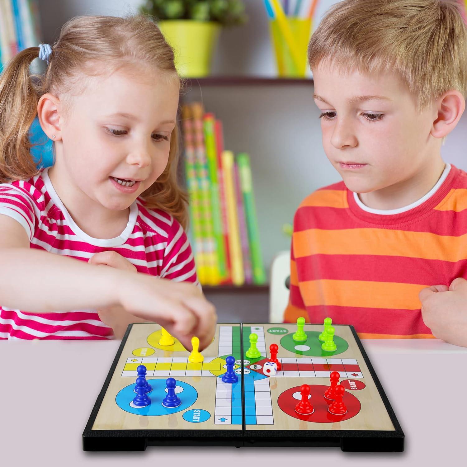 Juego de Mesa Magnético Ludo KIDAMI 28.4x28.4 cm