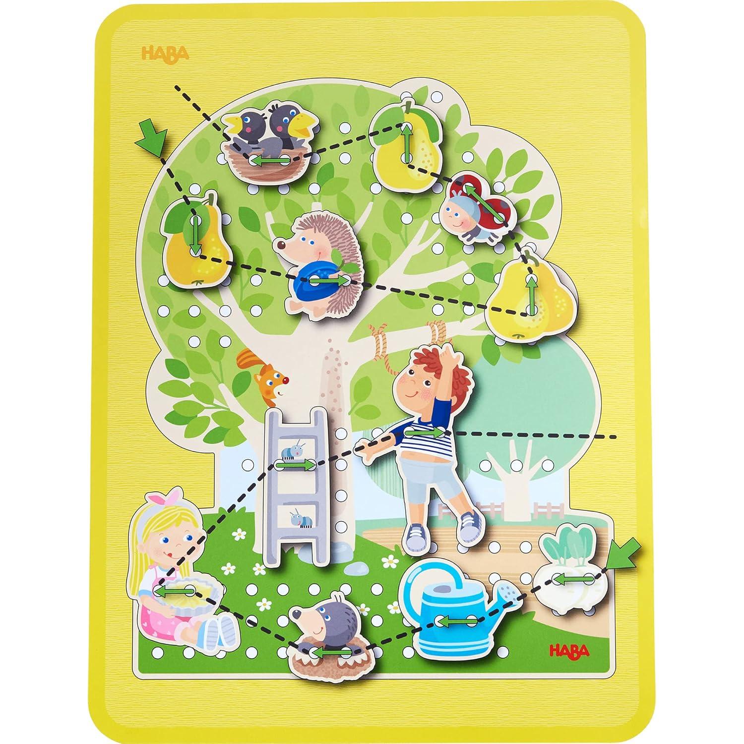 Juego de Enhebrado HABA para Niños 3 a 5 Años - 31 Azulejos