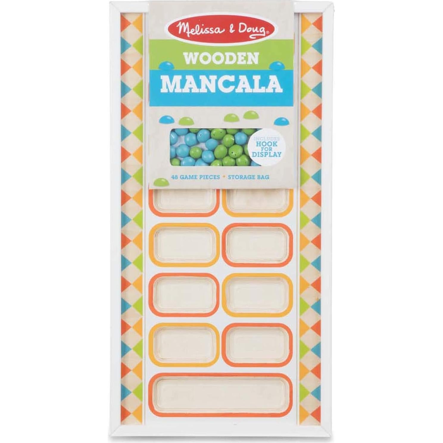 Juego de Mancala de Madera Melissa & Doug 21.6x42.5 cm
