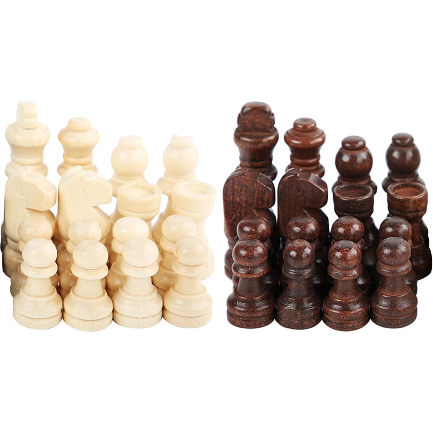 Juego de Ajedrez de Madera 32 Piezas NXA-CYJ