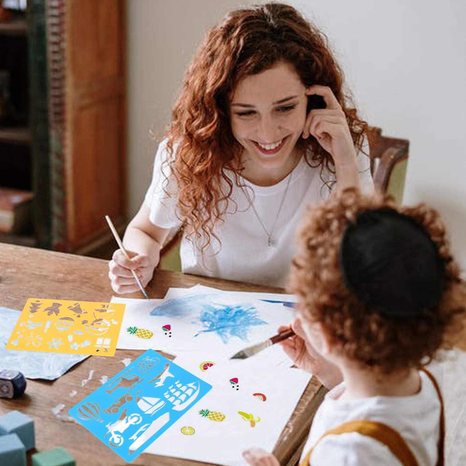 Kit de Plantillas de Dibujo DIYASY 20 Pcs para Niños