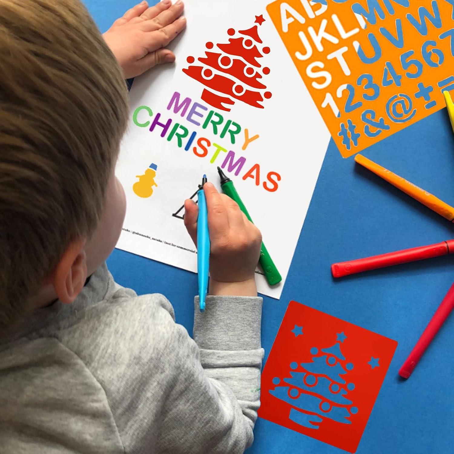 Set de 30 Plantillas de Dibujo LanMa para Niños - 400 Imágenes