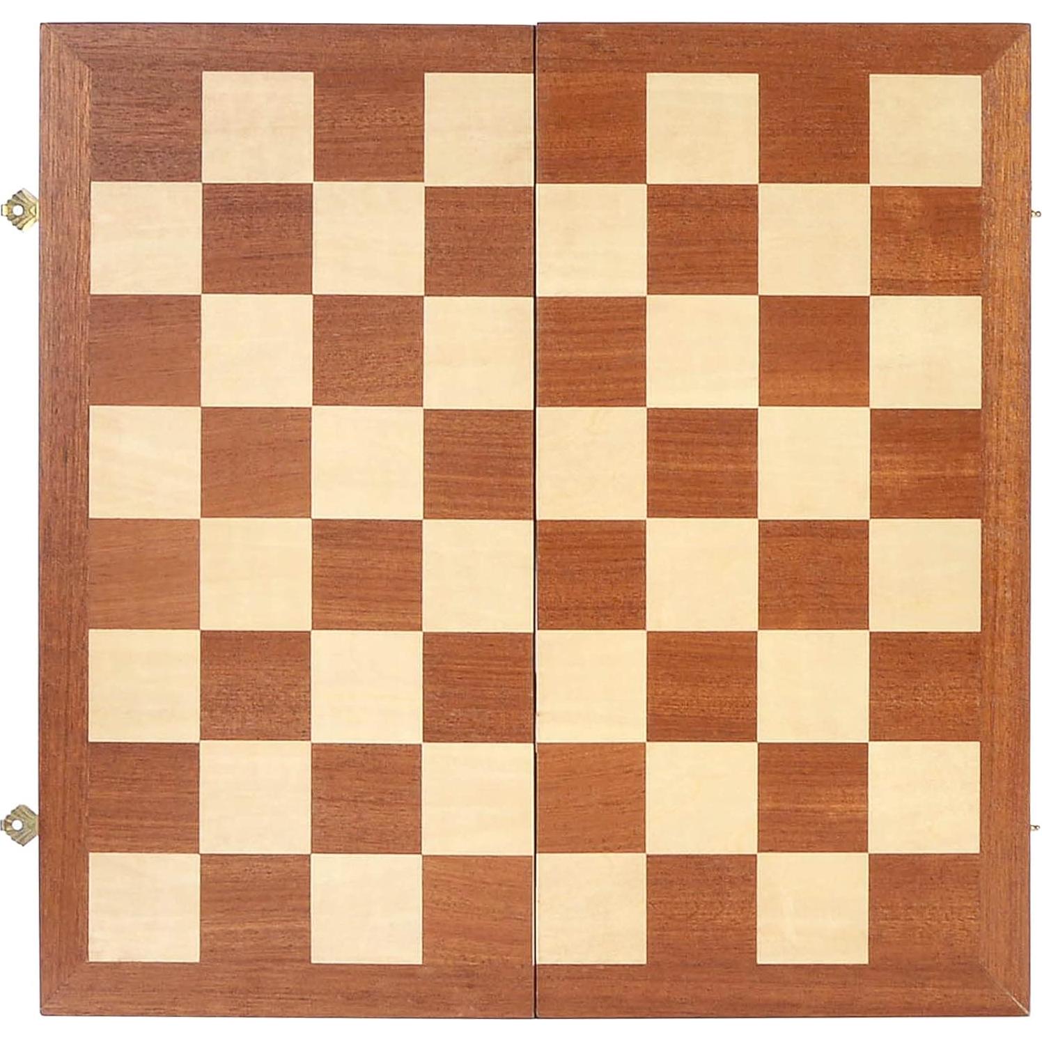 Juego de Mesa de Damas Plegable VAMSLOVE 8x8 Madera 35.56cm