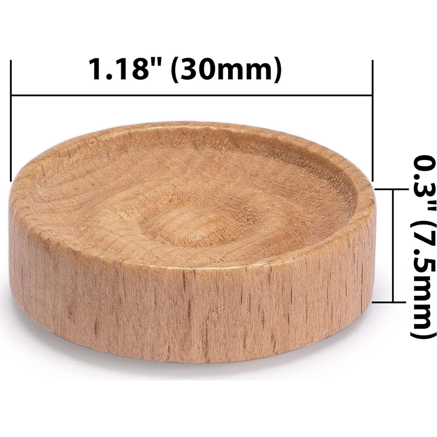 Set de Damas de Madera Estilo Italiano Yellow Mountain 40 Piezas