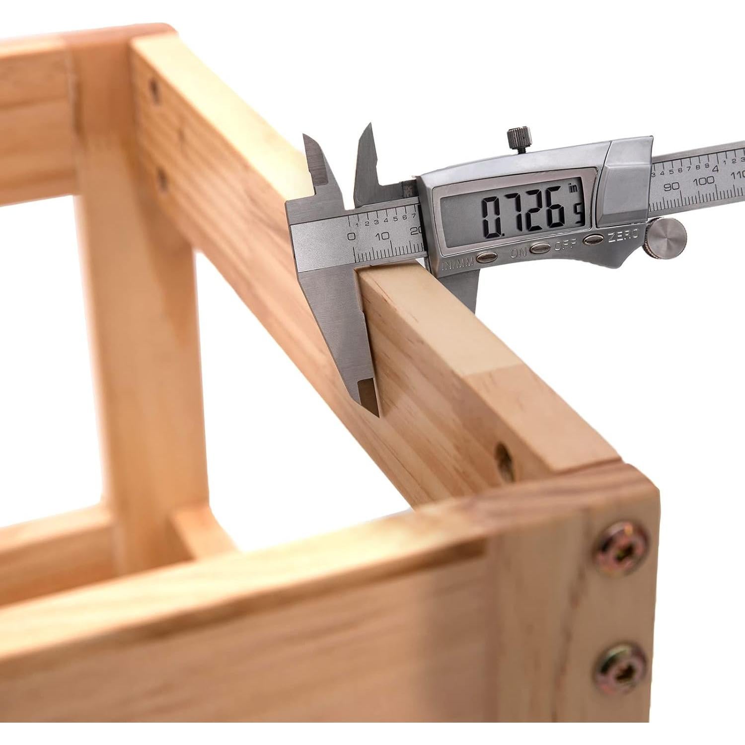 Escalera de cocina Joylico para niños con barandilla - Natural