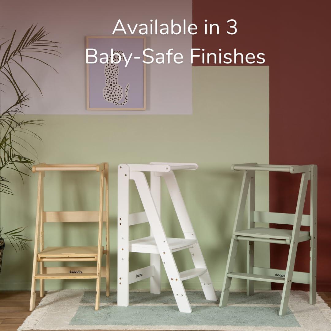 Torre Montessori Plegable Dadada Verde Salvia para Niños