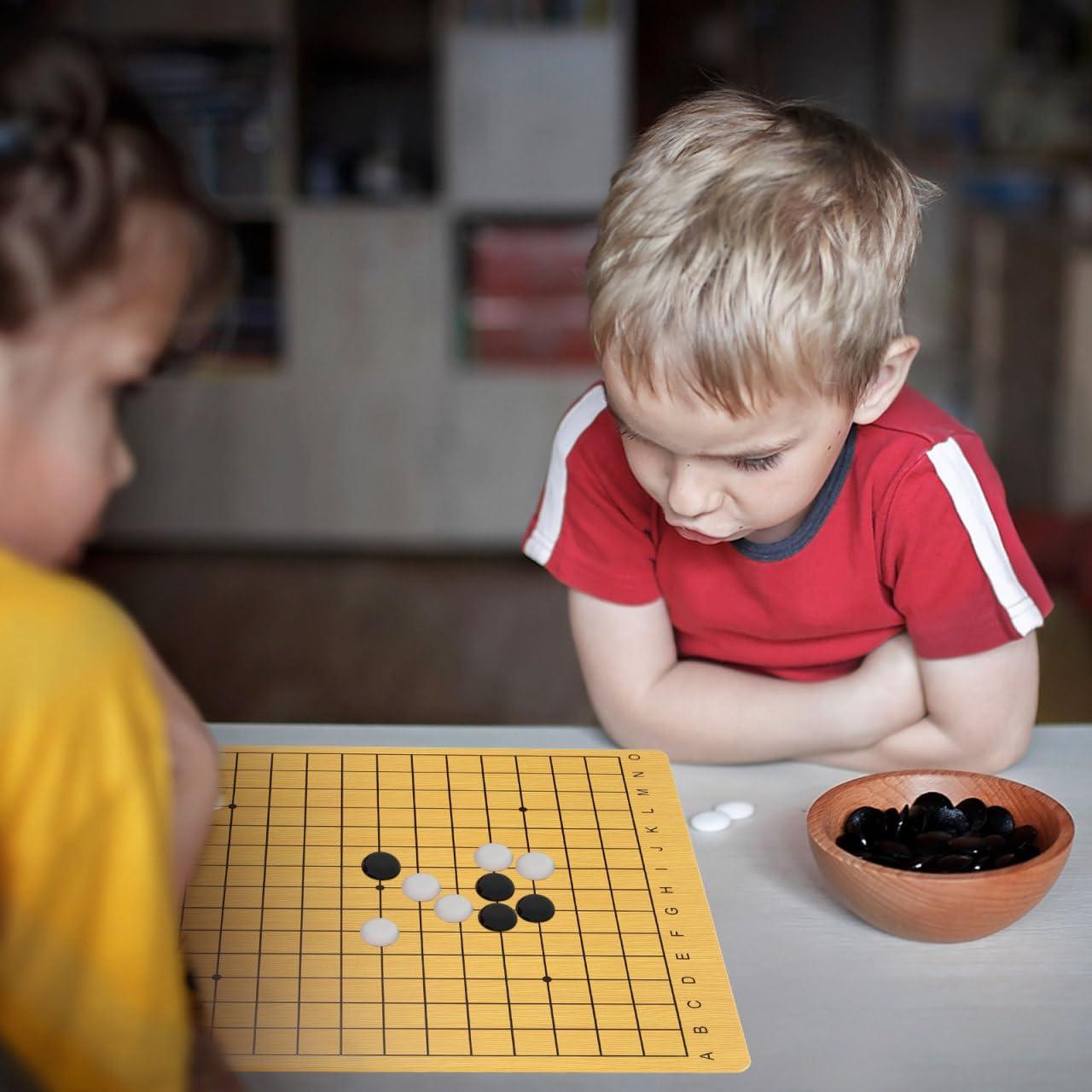 Tablero de Ajedrez Chino Doble Cara de Madera 38.5x31 cm