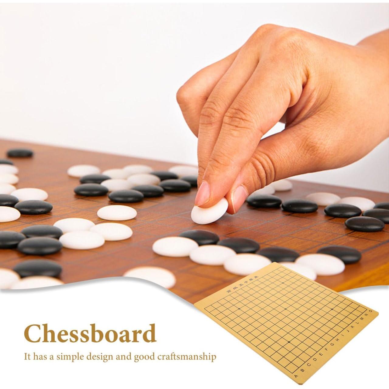 Tablero de Ajedrez Chino Doble Cara de Madera 38.5x31 cm