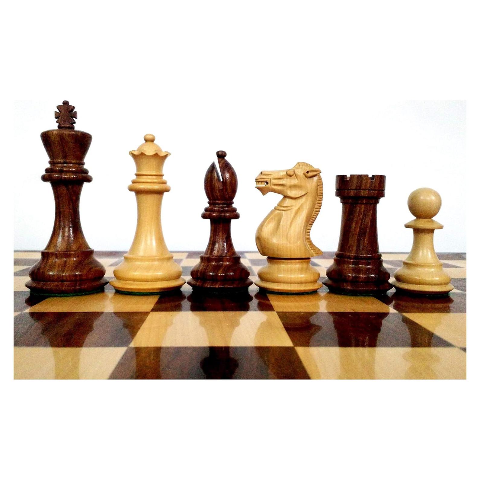 Juego de Ajedrez Profesional Staunton Royal Chess Mall 34 Piezas