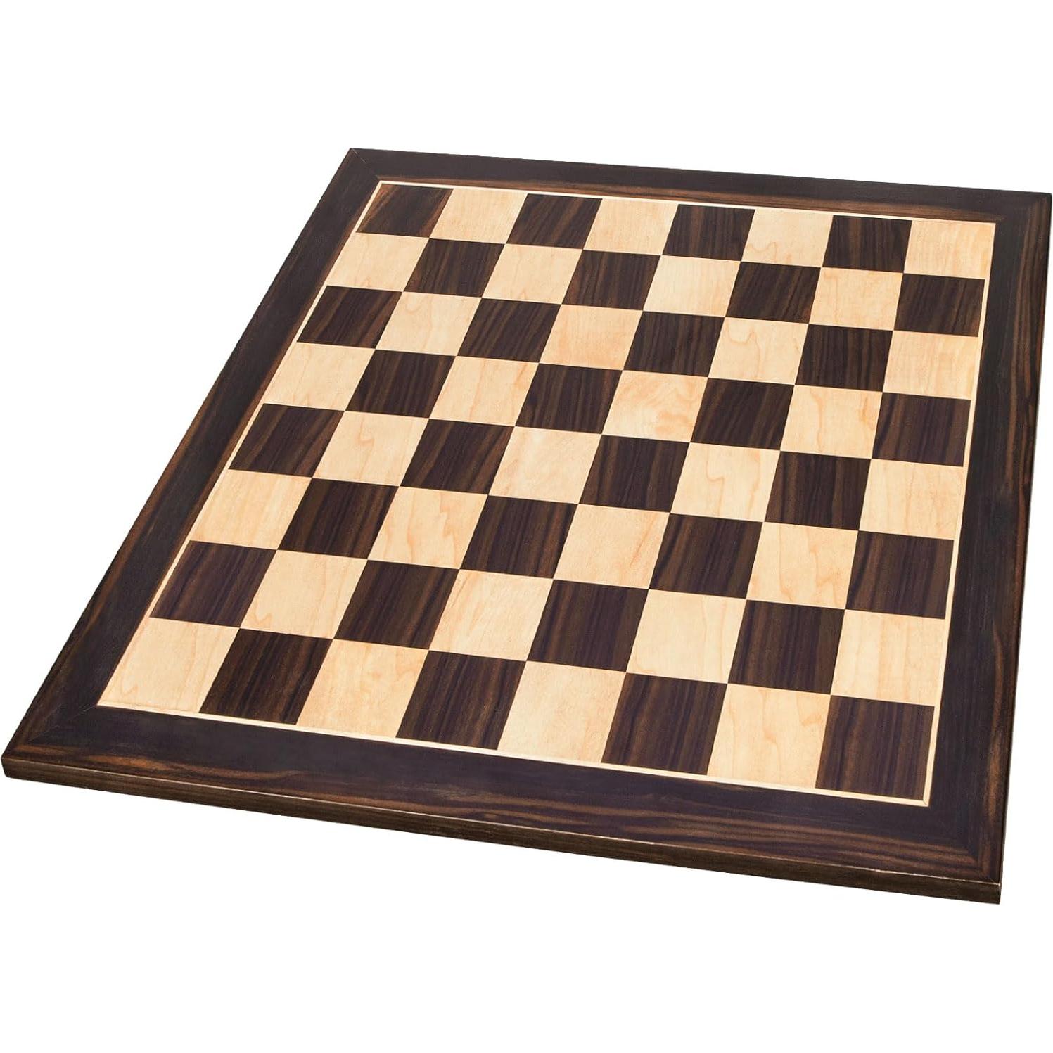 Tablero de Ajedrez de Madera BIVOMON 54 cm Profesional