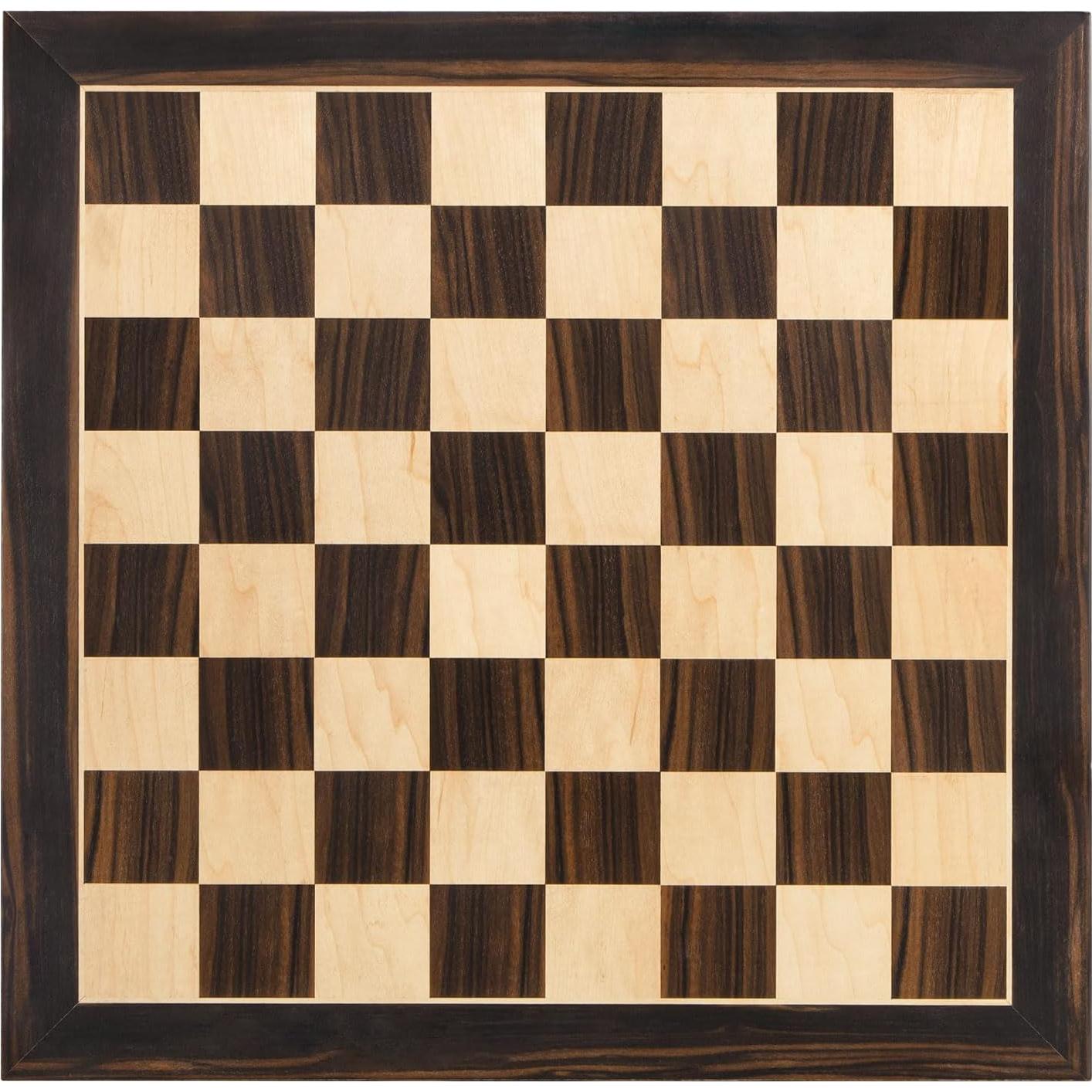 Tablero de Ajedrez de Madera BIVOMON 54 cm Profesional