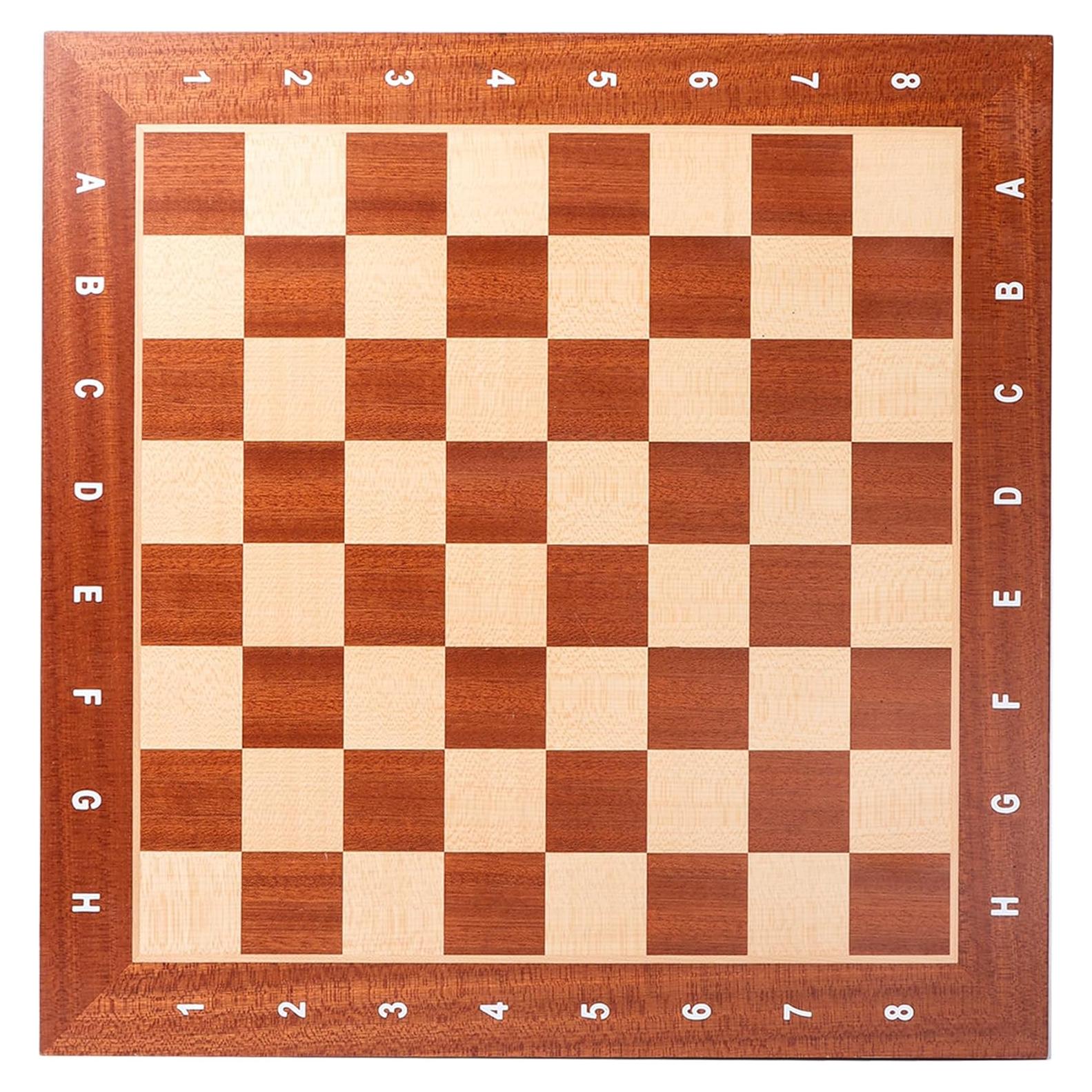 Tablero de Ajedrez Profesional GSE 40x40 cm Madera Sapele