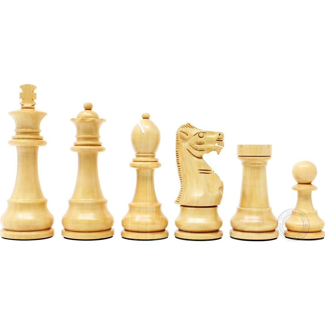 Piezas de Ajedrez de Torneo Casa de Ajedrez Staunton 34 Piezas