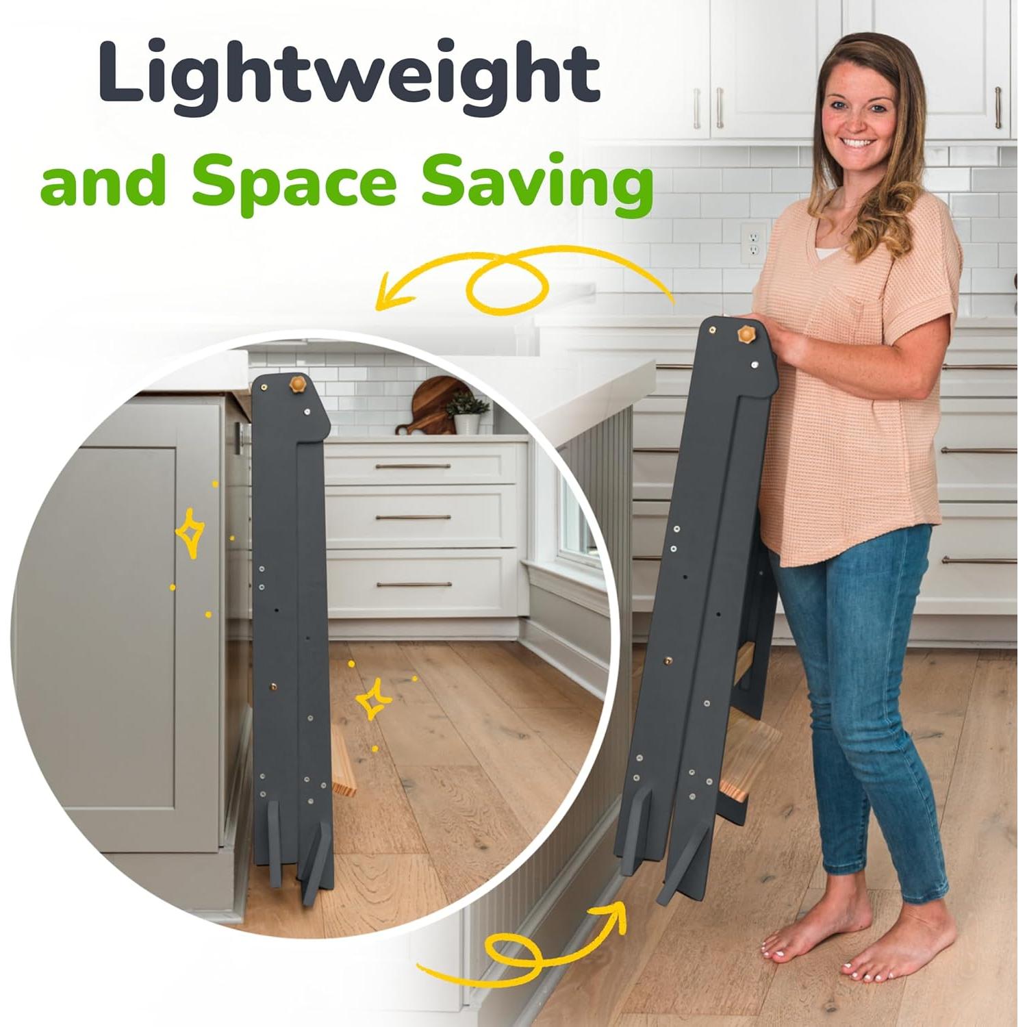 Torre Plegable Ajustable Ocodile para Niños - Escalón Antideslizante