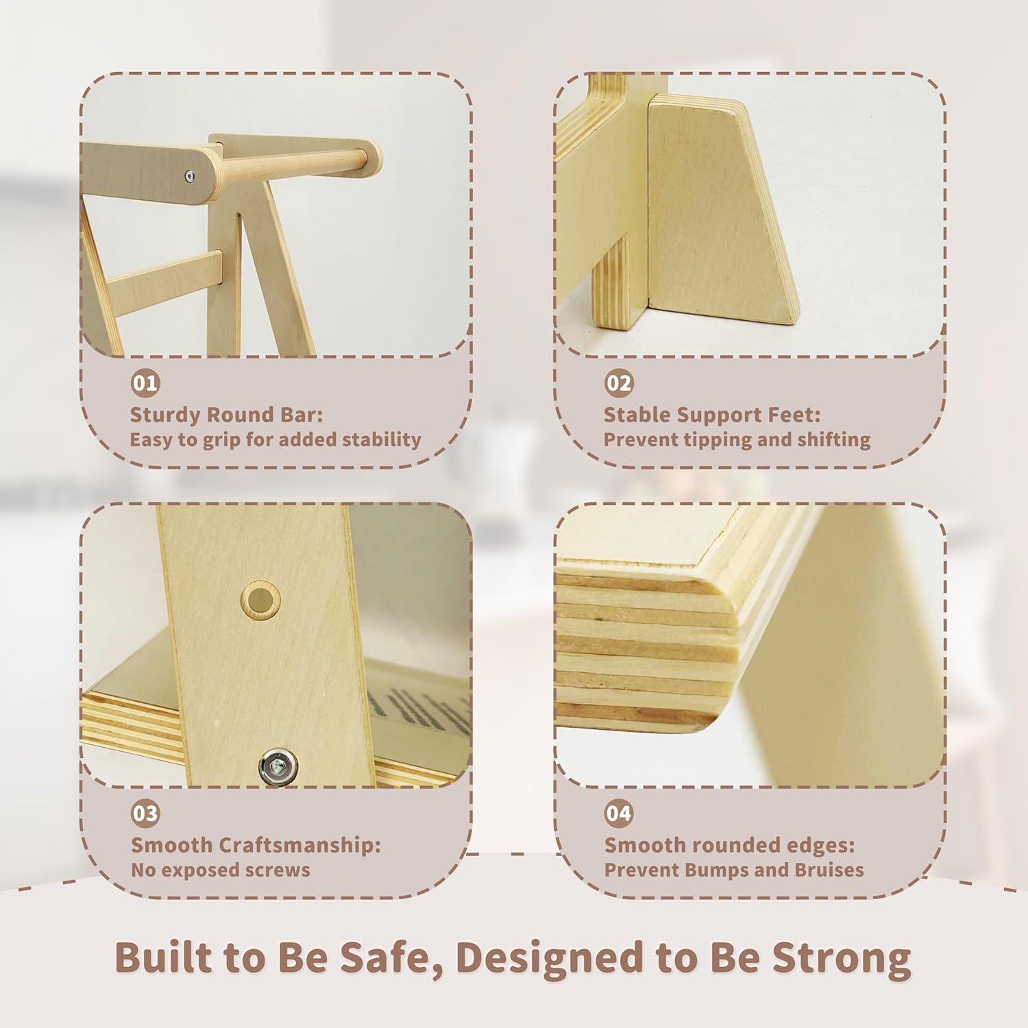 Escalera de Cocina Damoch® para Niños - Torre de Ayuda Ajustable