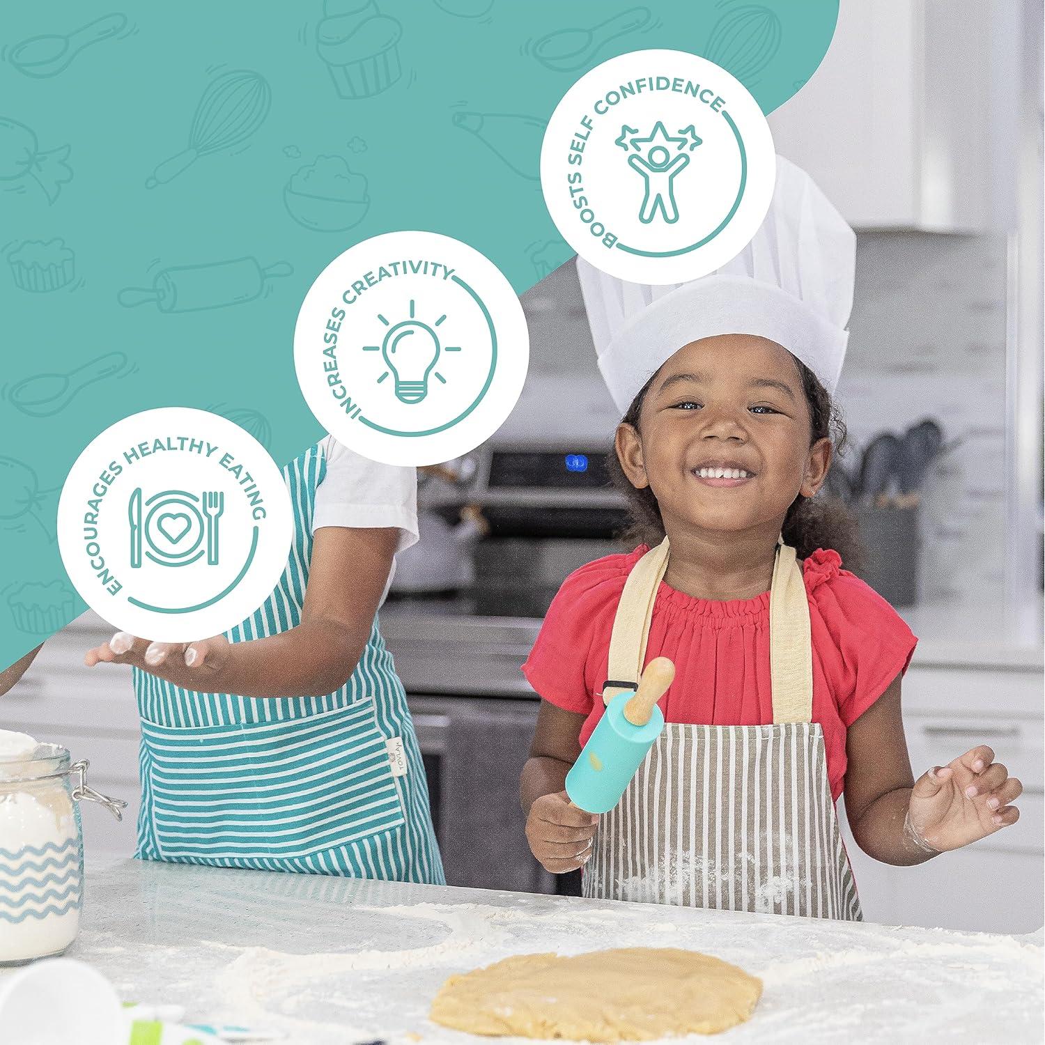 Juego de Utensilios de Cocina Tovla Jr. 4 Piezas para Niños