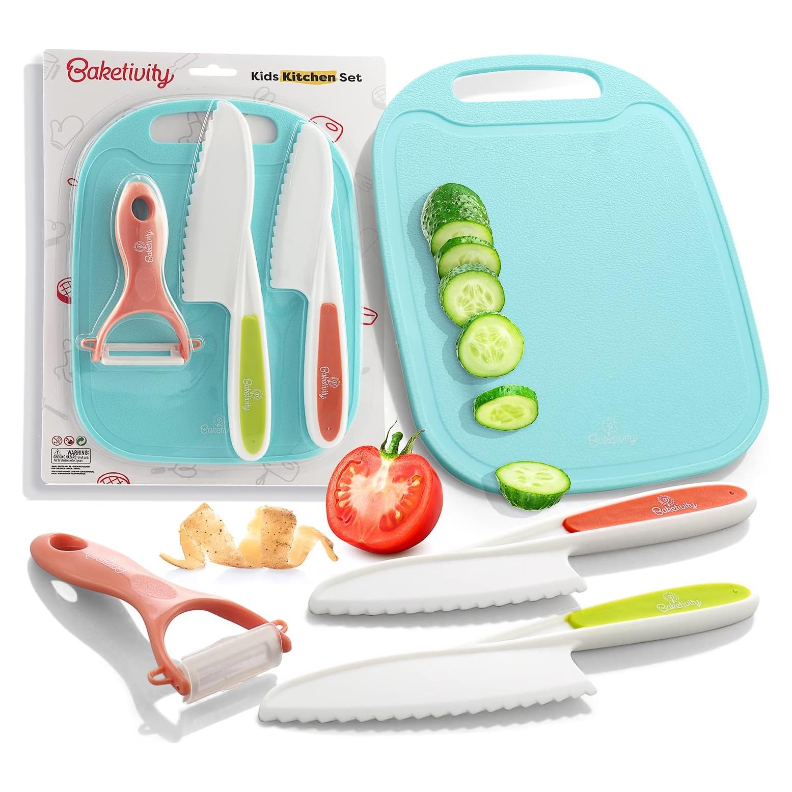 Juego de Cuchillos de Plástico para Niños Baketivity 25.4 cm
