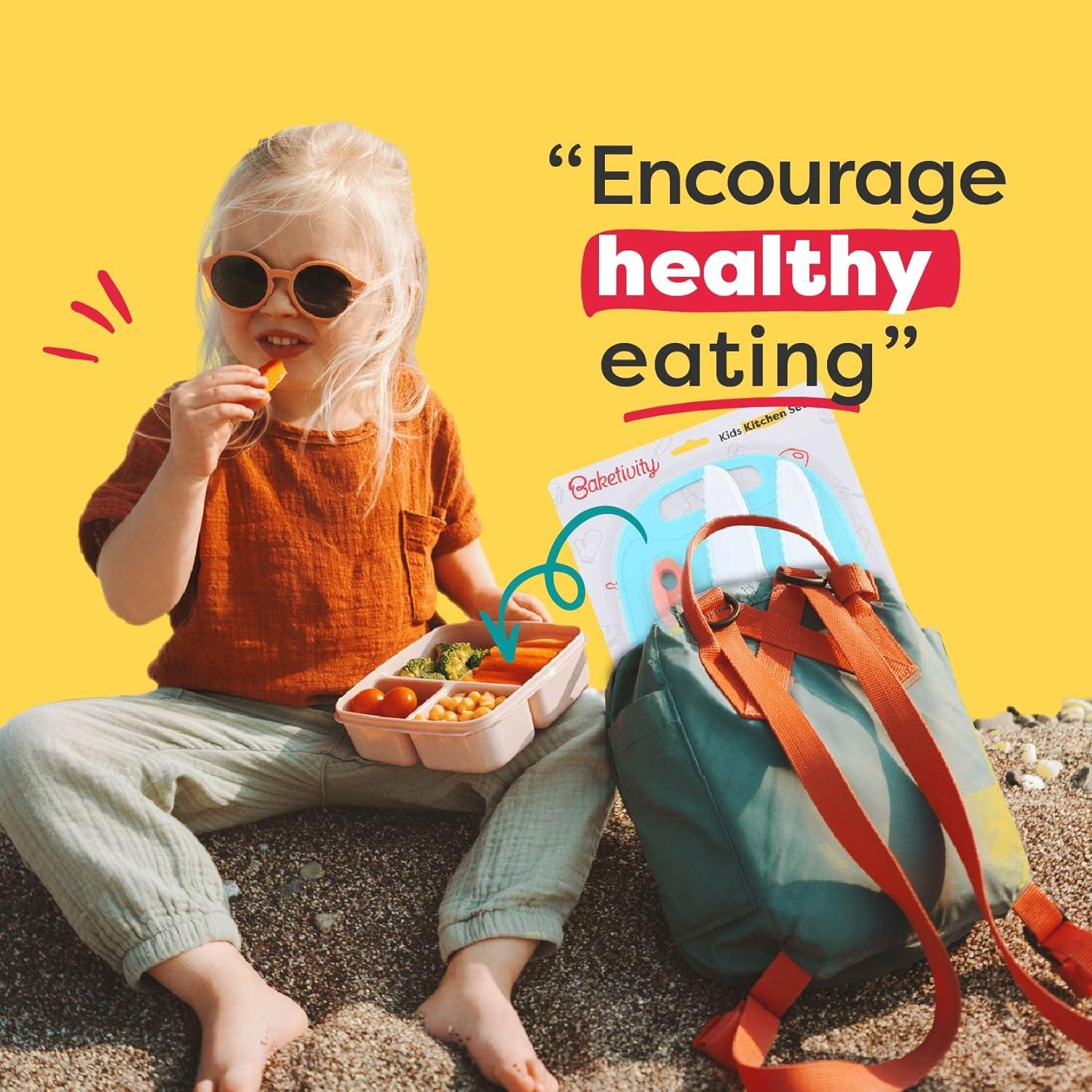 Juego de Cuchillos de Plástico para Niños Baketivity 25.4 cm