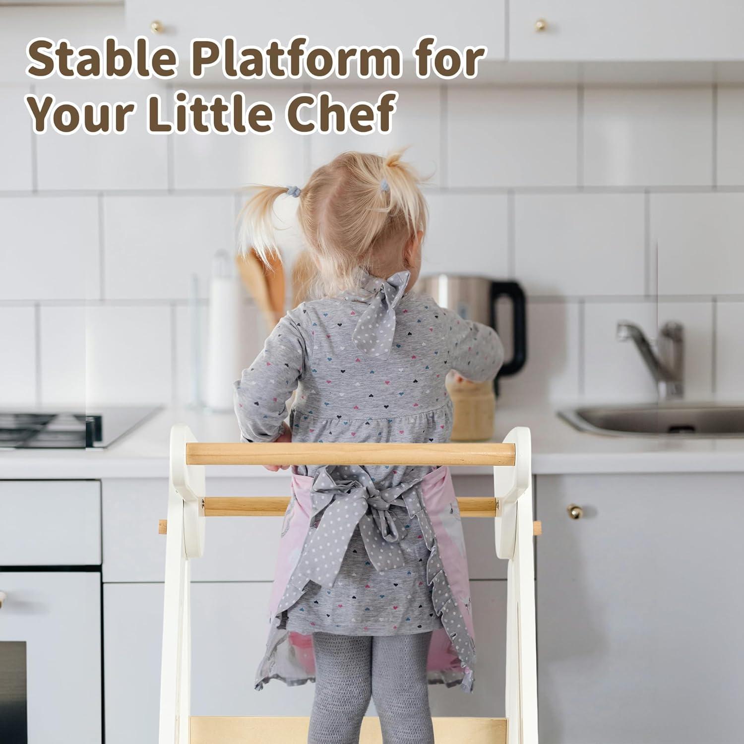 Torre de Aprendizaje Plegable TDKDHoming para Niños 1.5-6 años