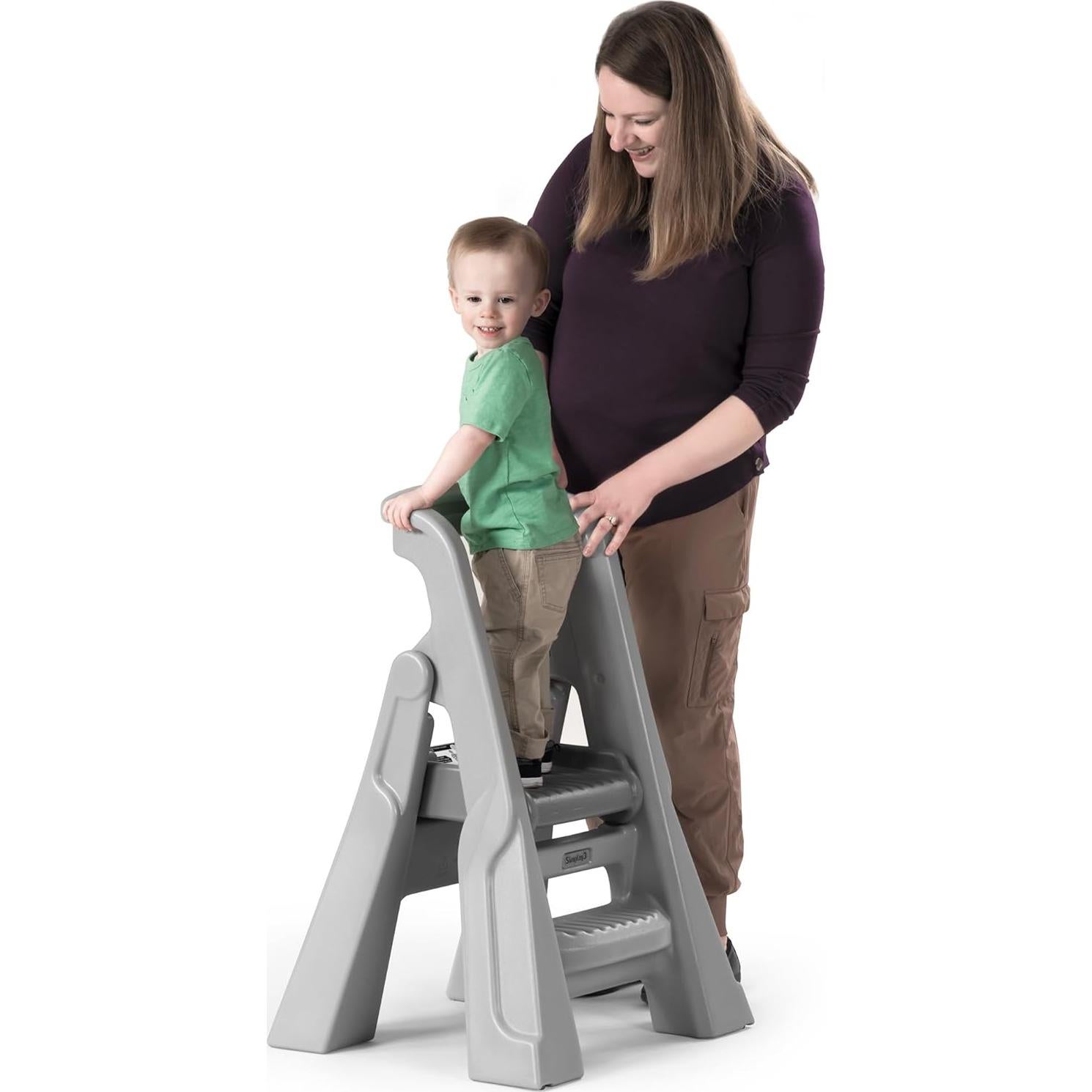 Torre de Aprendizaje Plegable Simplay3 para Niños 86.4 cm Gris