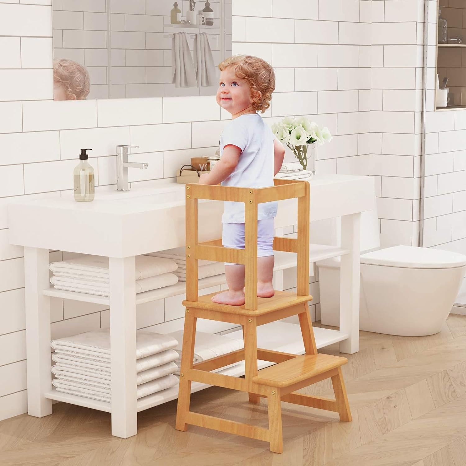 Escalera de Cocina para Niños Popin Lover - Torre de Aprendizaje 68kg