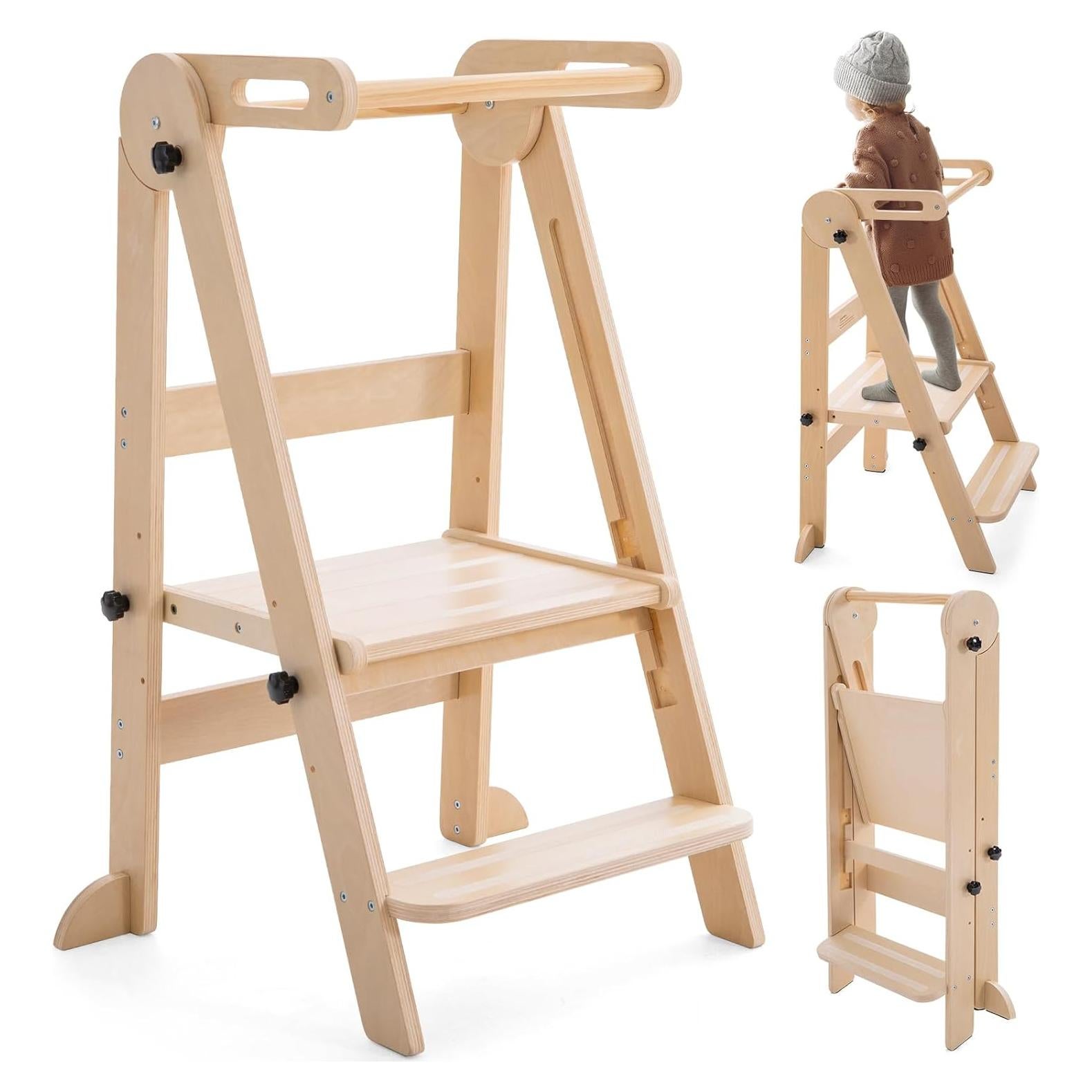 Torre Plegable para Niños Gewitt - Altura Ajustable 3 Niveles