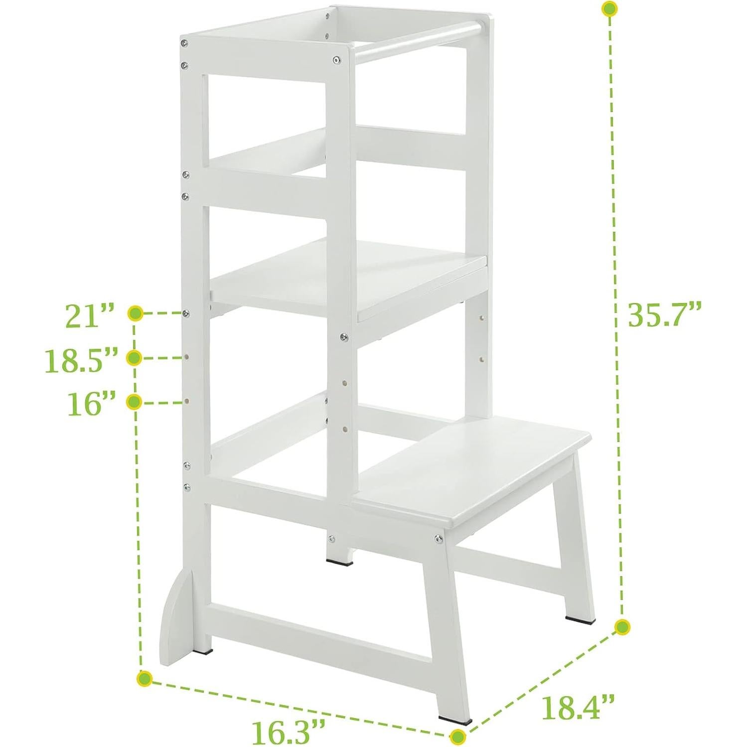 Escalera de cocina ajustable Mangohood LT008 para niños
