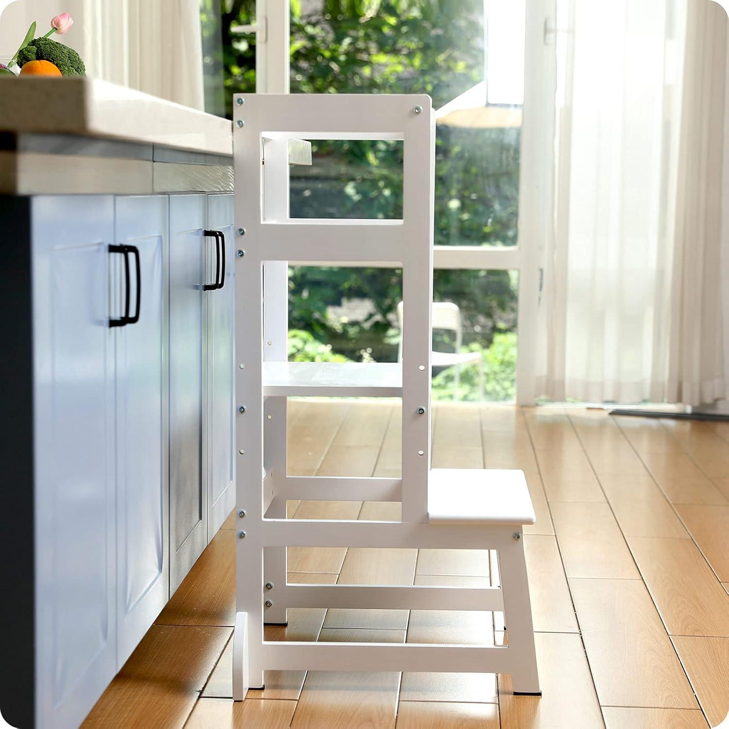 Escalera de cocina ajustable Mangohood LT008 para niños