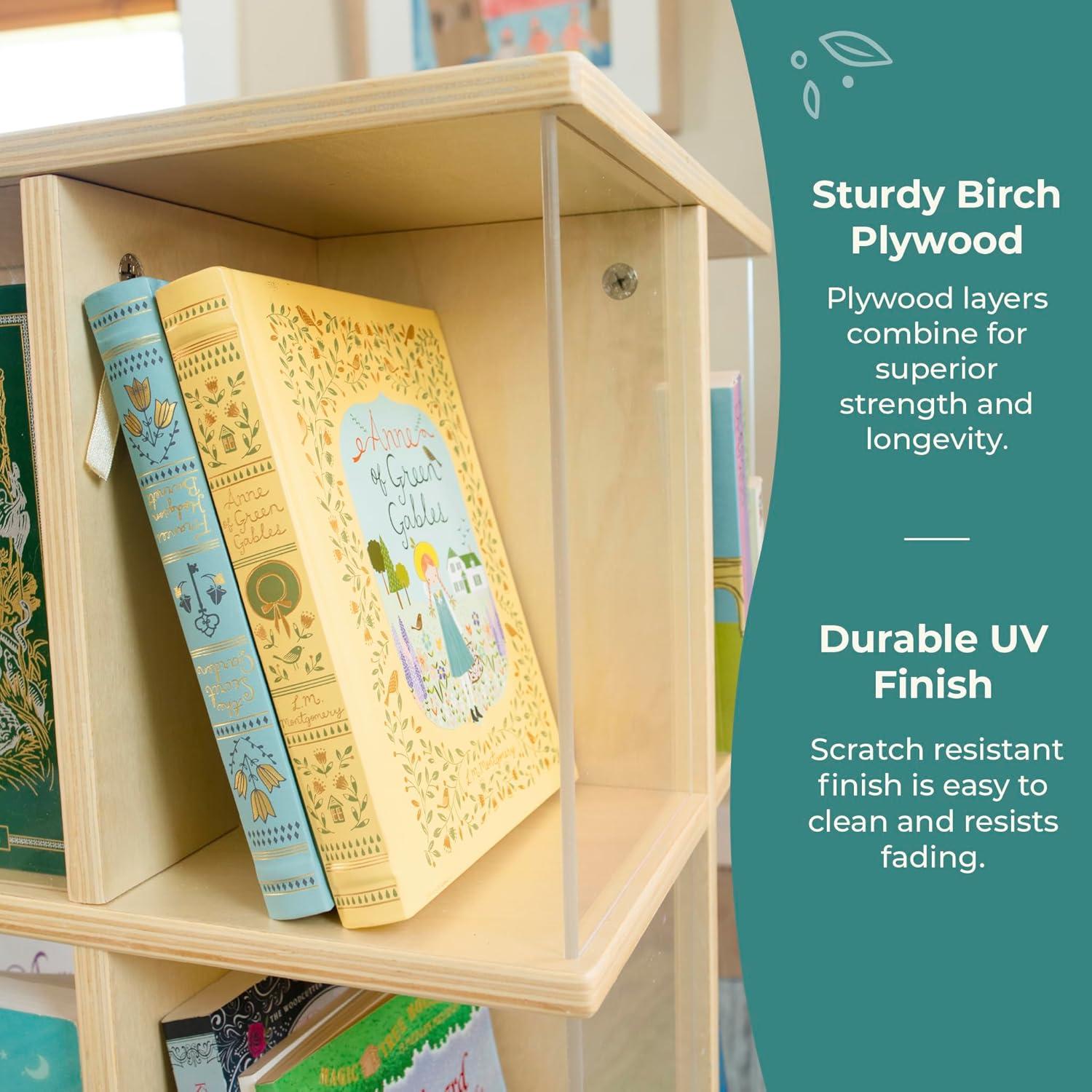 Estantería Rotativa EdQ Guidecraft 3 Niveles con Almacenamiento