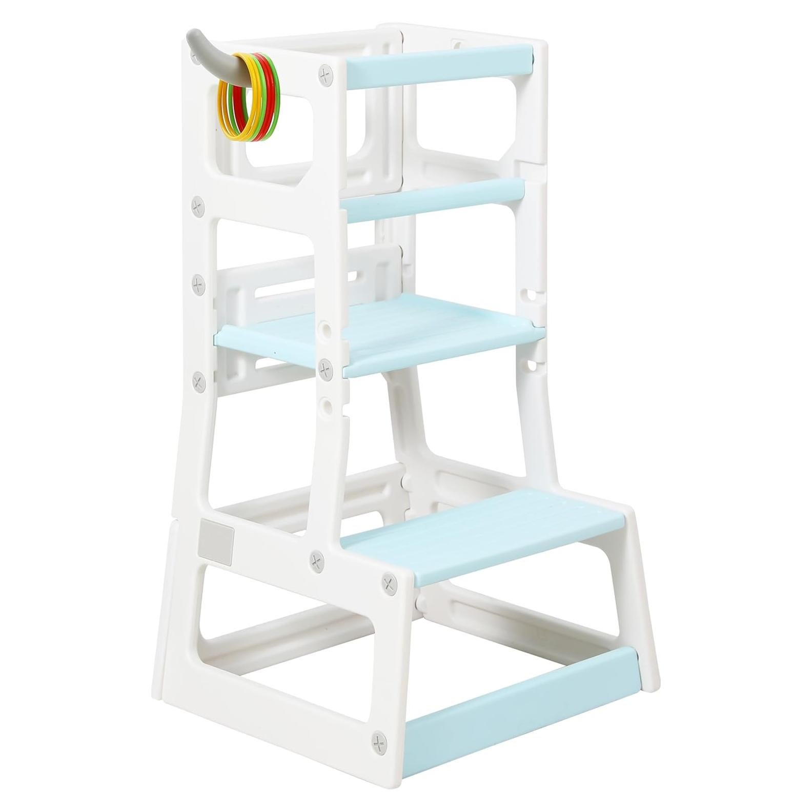 Escalera de Cocina Ajustable SDADI para Niños - Seguridad Antideslizante