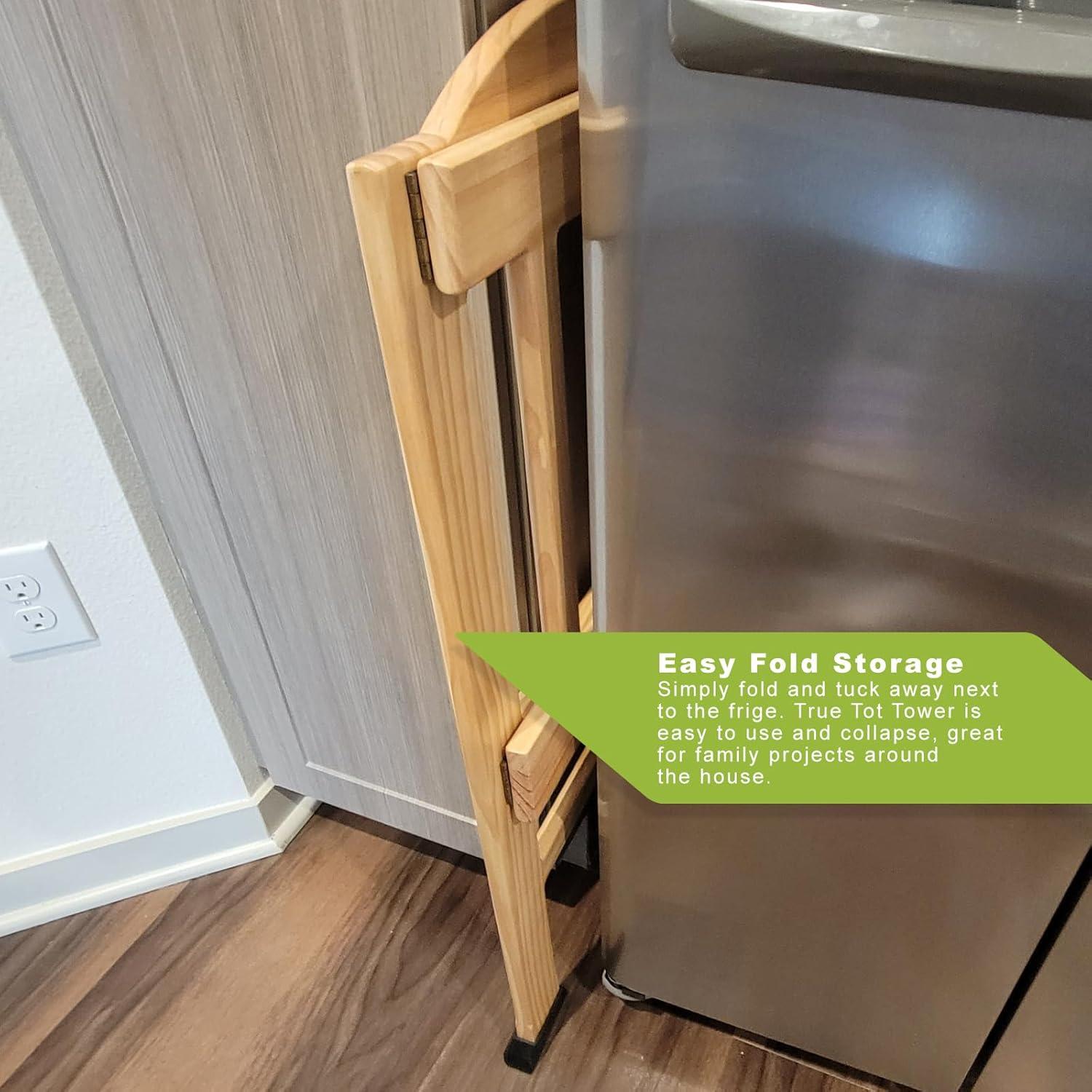 Torre Montessori True Tot - Taburete Plegable para Niños 98 cm