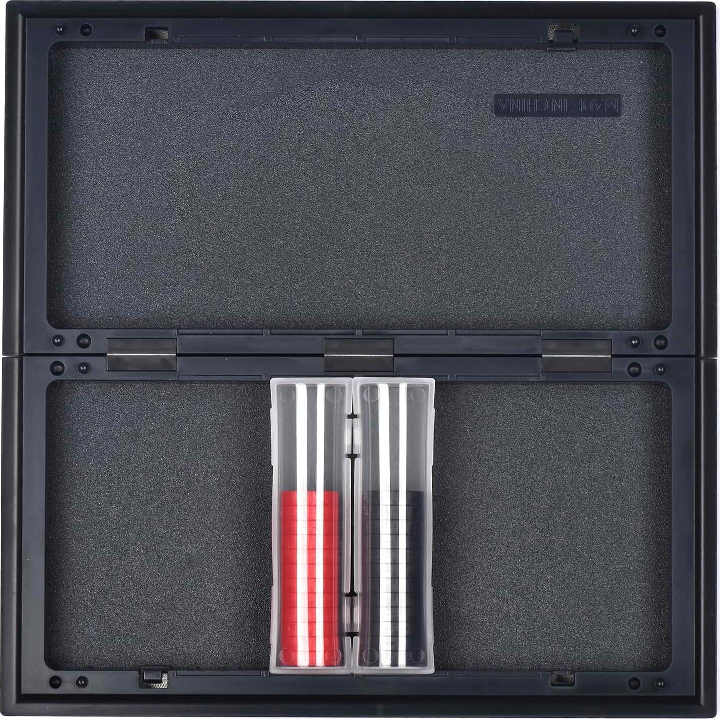 Juego de Damas Magnético QuadPro Plegable 25x25 cm para Viaje