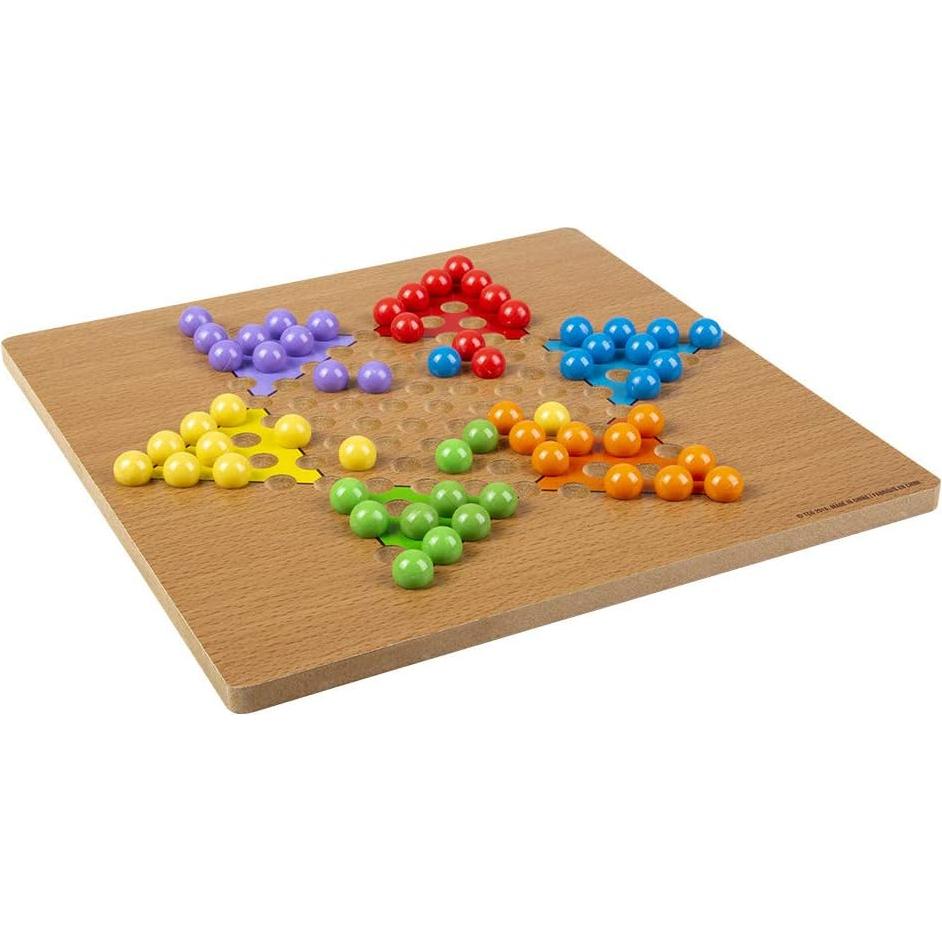 Juego de Damas Chinas de Madera Novelty 25.4 cm - Clásico
