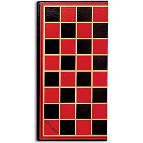 Juego de Damas Pressman - Tablero Plegable y Fichas 12.7 cm