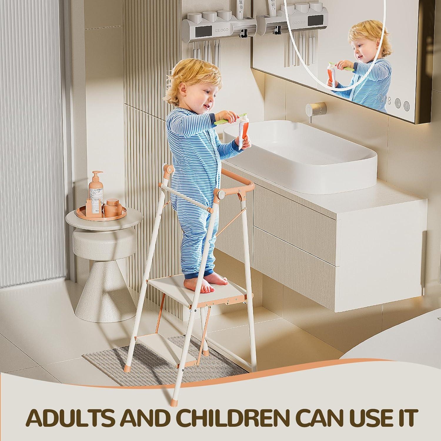 Torre Plegable UNICOO para Niños y Adultos - Escalera 2 Pasos