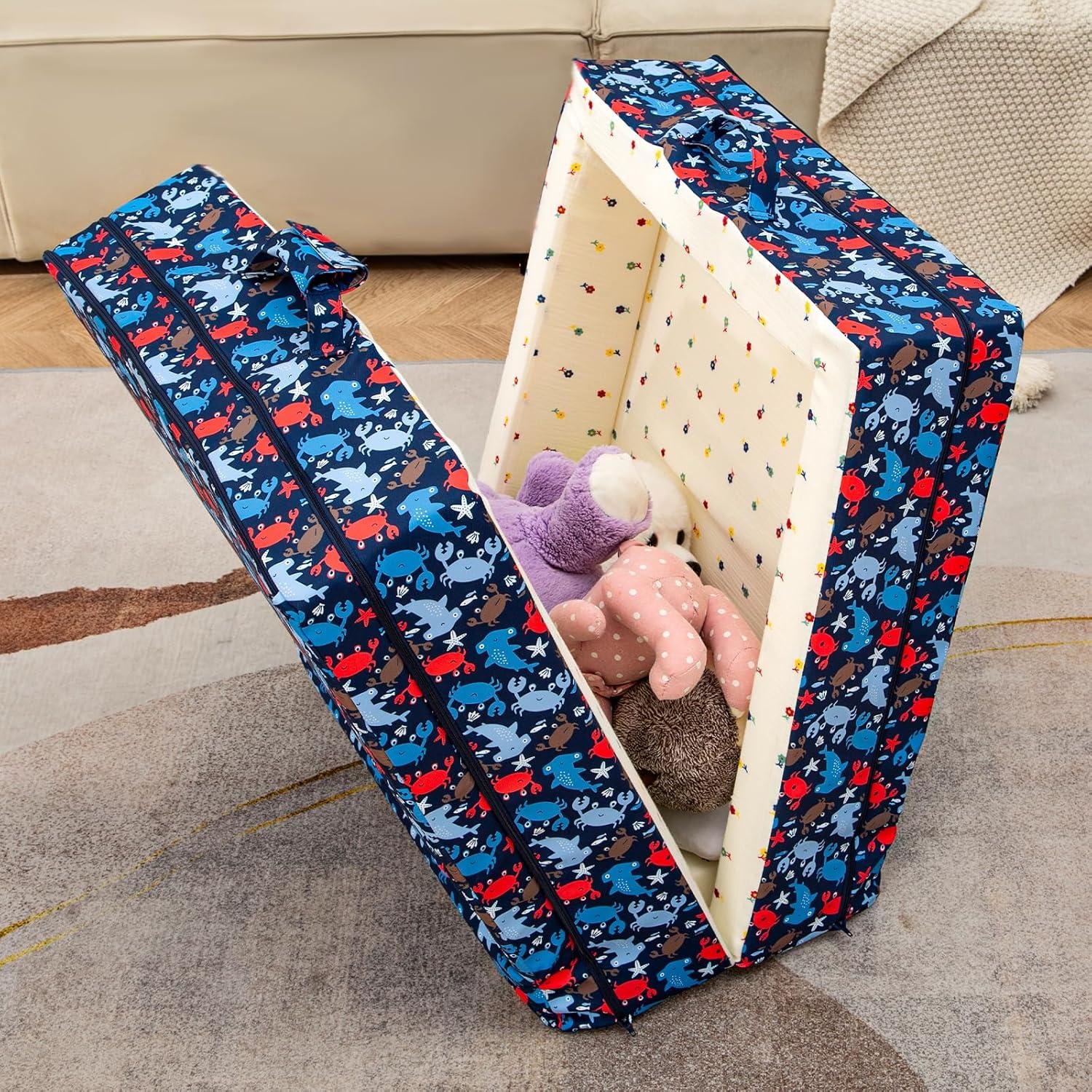 Cama de viaje portátil Umoving para niños - Azul océano