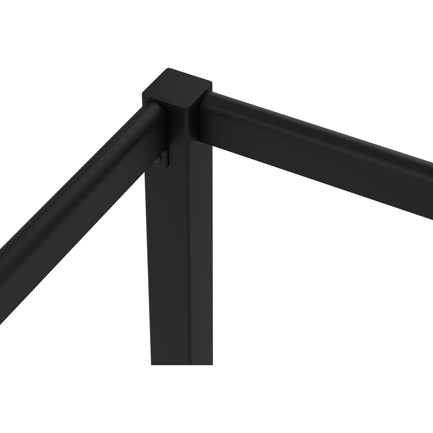 Cama Montessori con Dosel Bellemave Completo Negra Antichoque