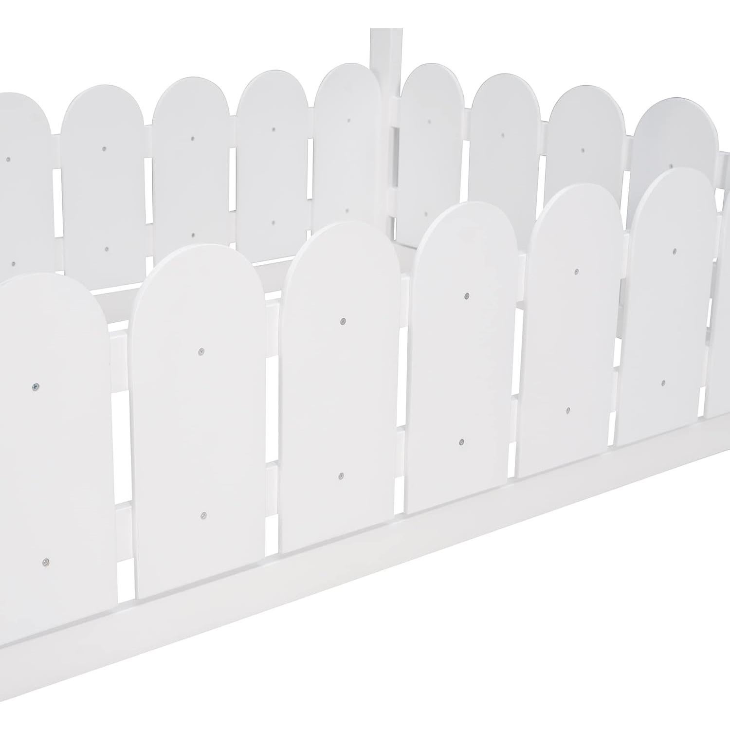 Cama Montessori Individual Bellemave con Barandilla y Techo