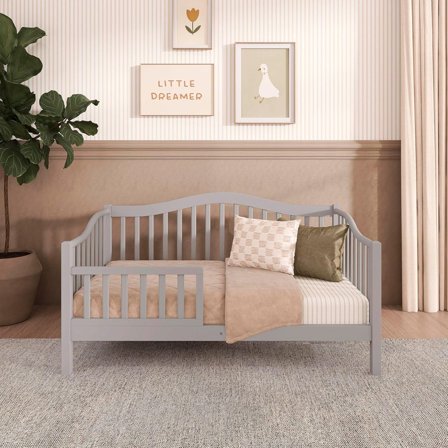 Cama de Día para Niños Dream On Me Austin Gris Pebble