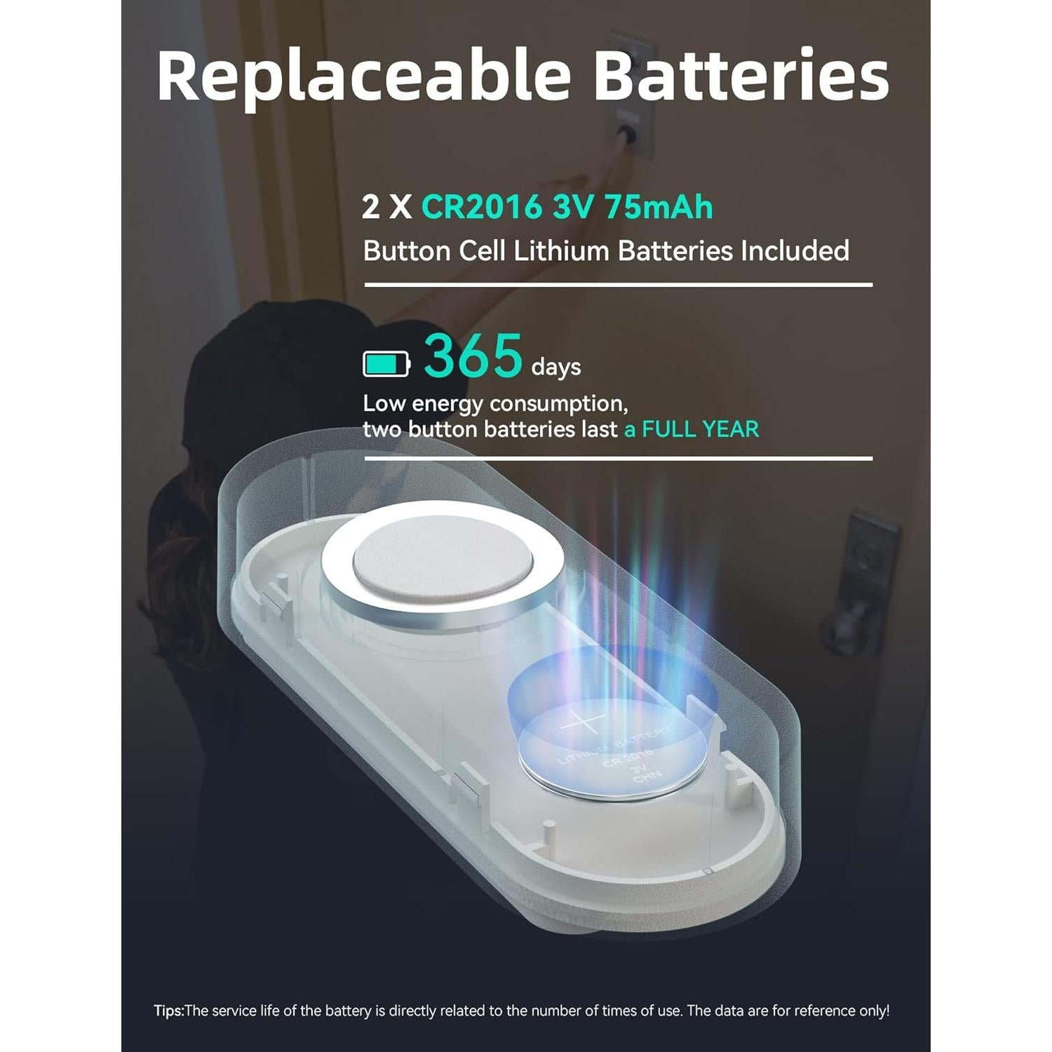 Timbre Inalámbrico AIDA IP55 300m 58 Melodías 110dB