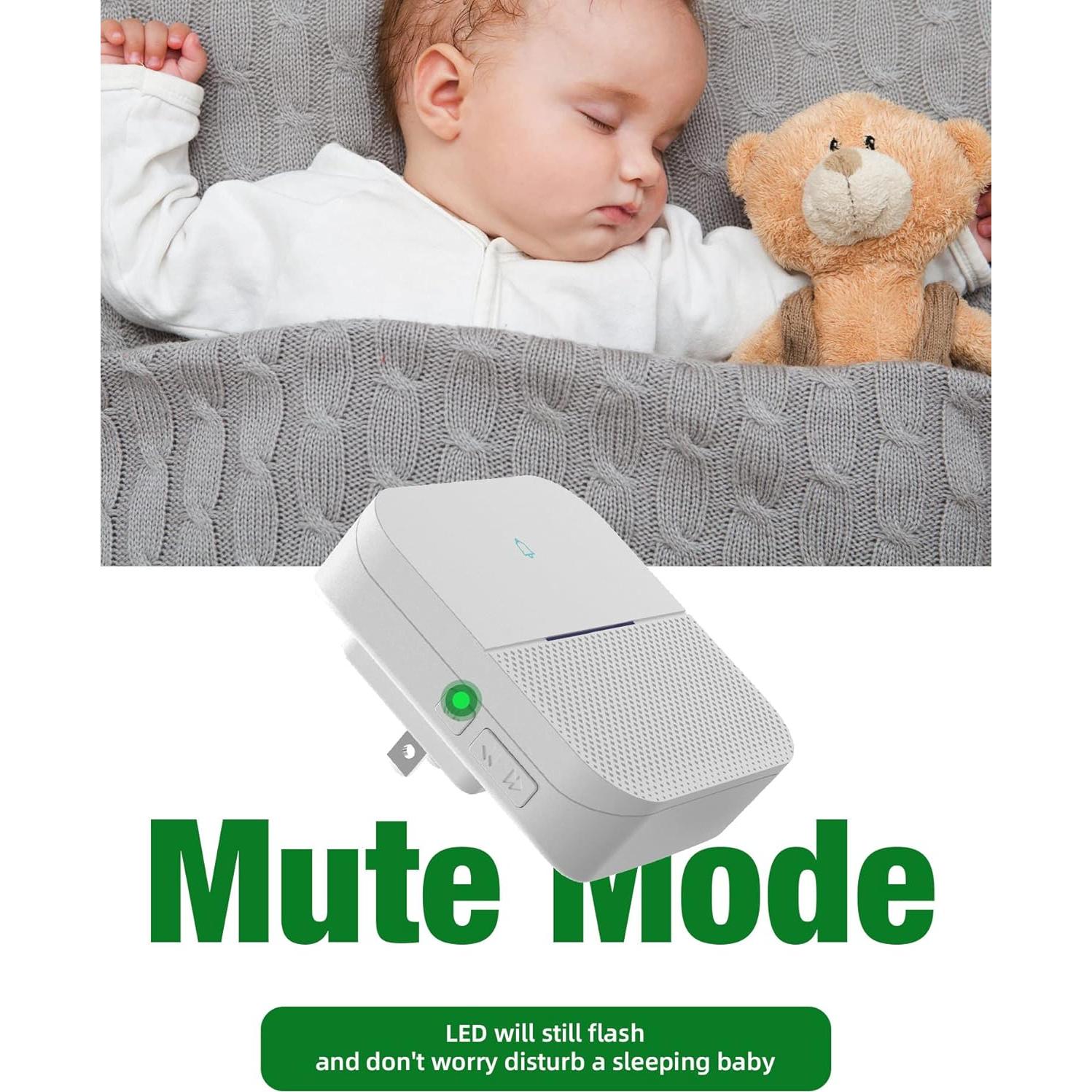 Timbre Inalámbrico AIDA IP55 300m 58 Melodías 110dB