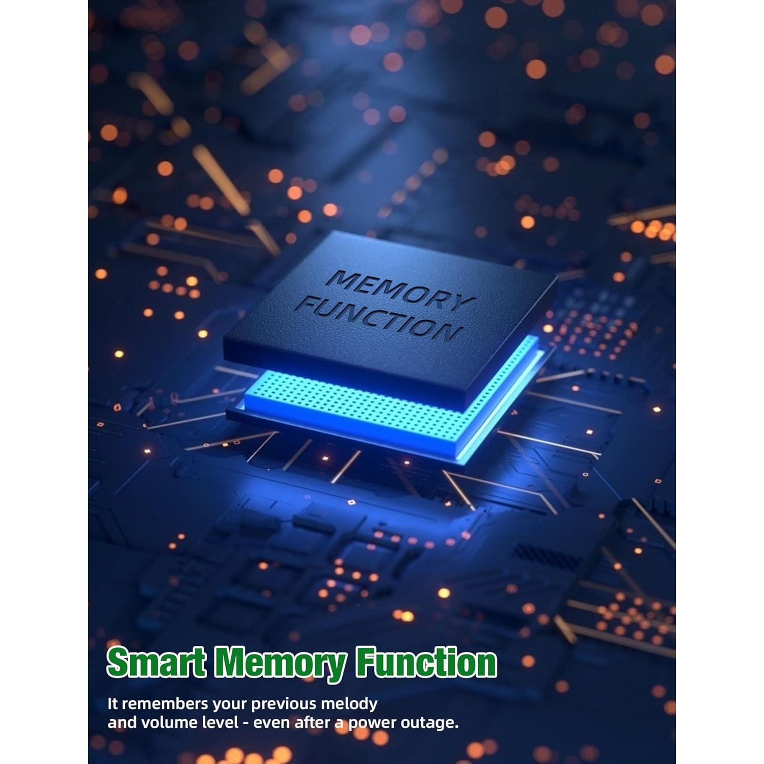 Timbre Inalámbrico AIDA IP55 300m 58 Melodías 110dB