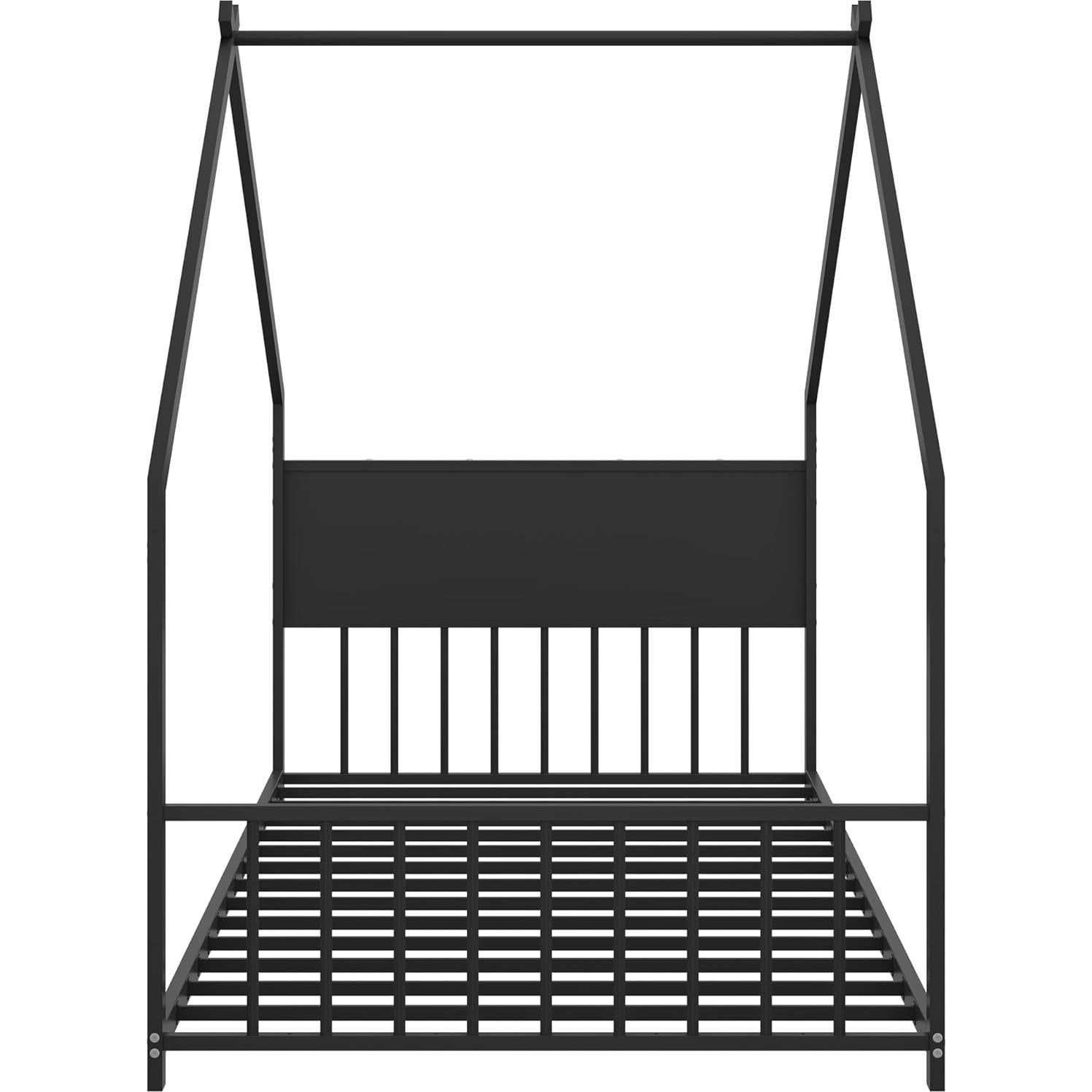 Cama Casa Infantil Twin Ball & Cast con Techo y Luces LED