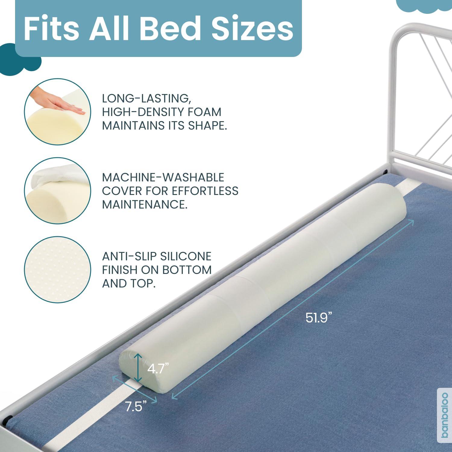 Protector de Cama para Niños Pequeños BANBALOO 135 cm Blanco