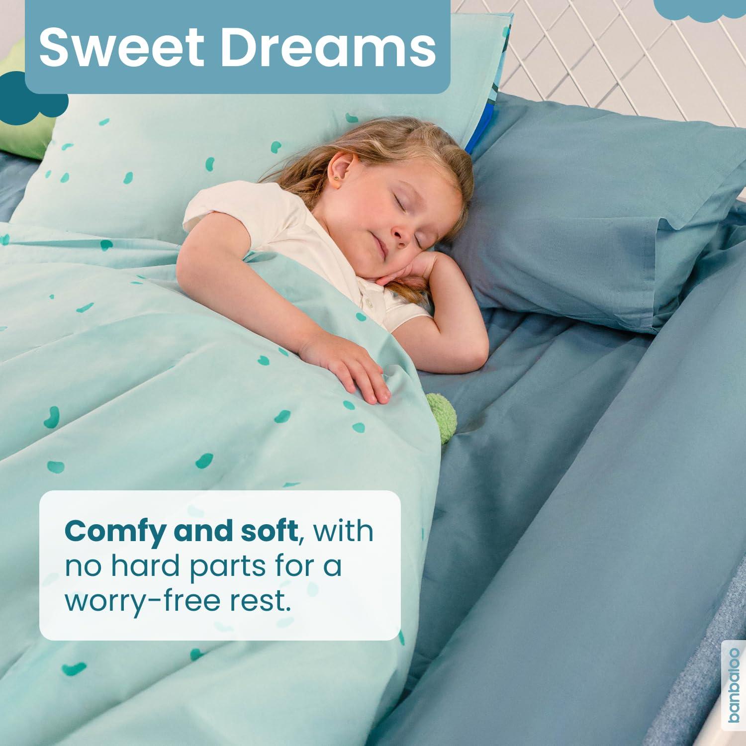 Protector de Cama para Niños Pequeños BANBALOO 135 cm Blanco