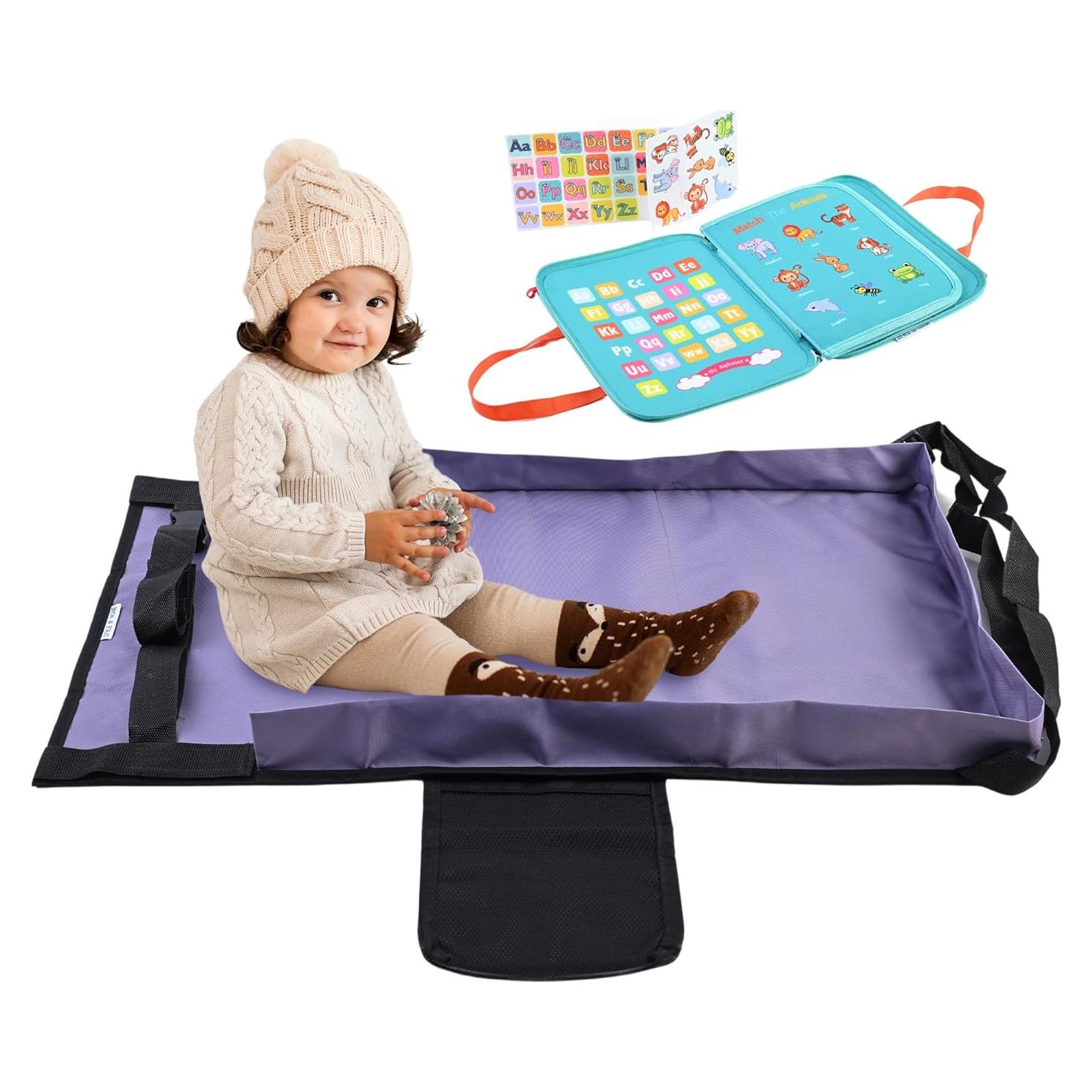 Extensor de Asiento de Avión para Niños - Cama y Actividades Montessori