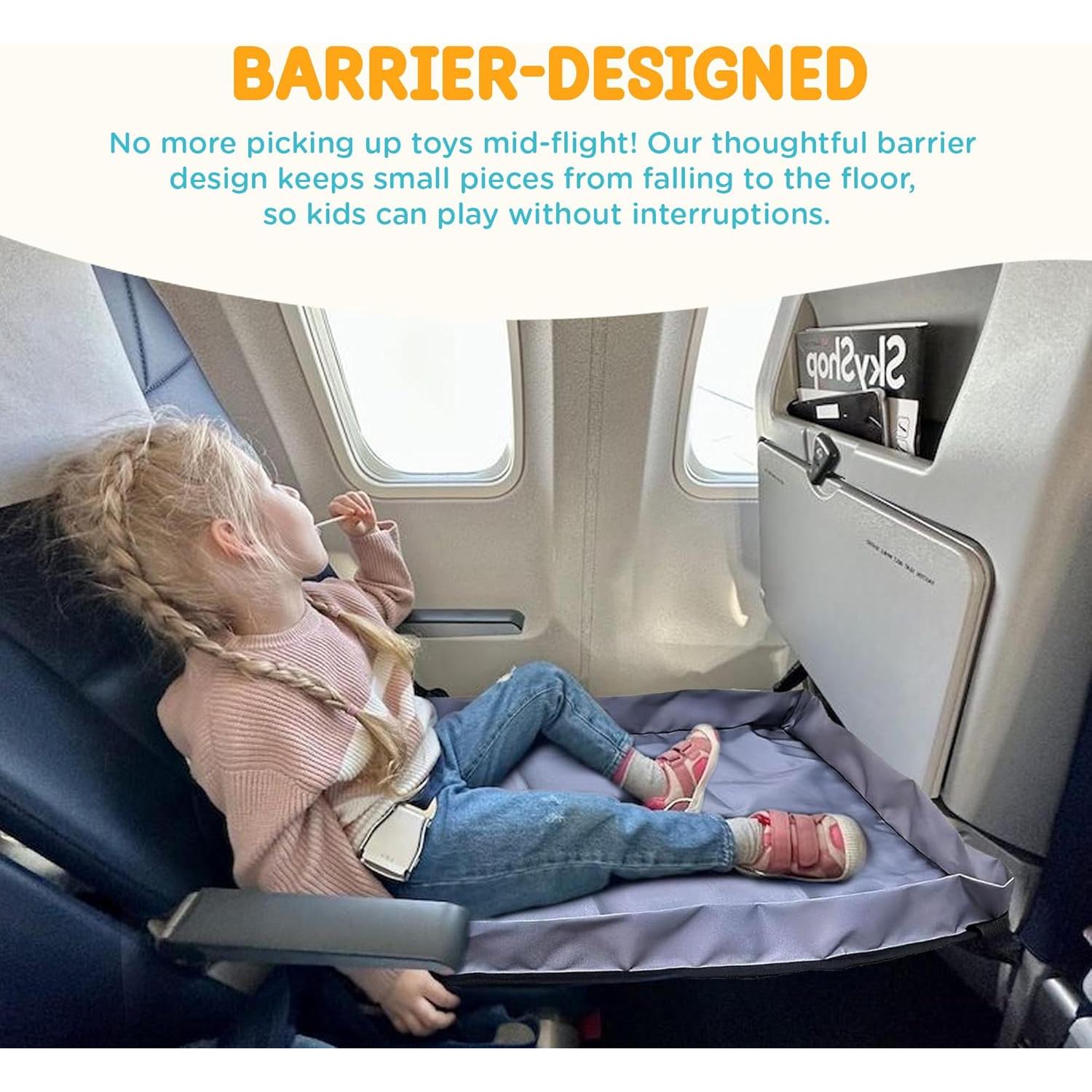 Extensor de Asiento de Avión para Niños - Cama y Actividades Montessori