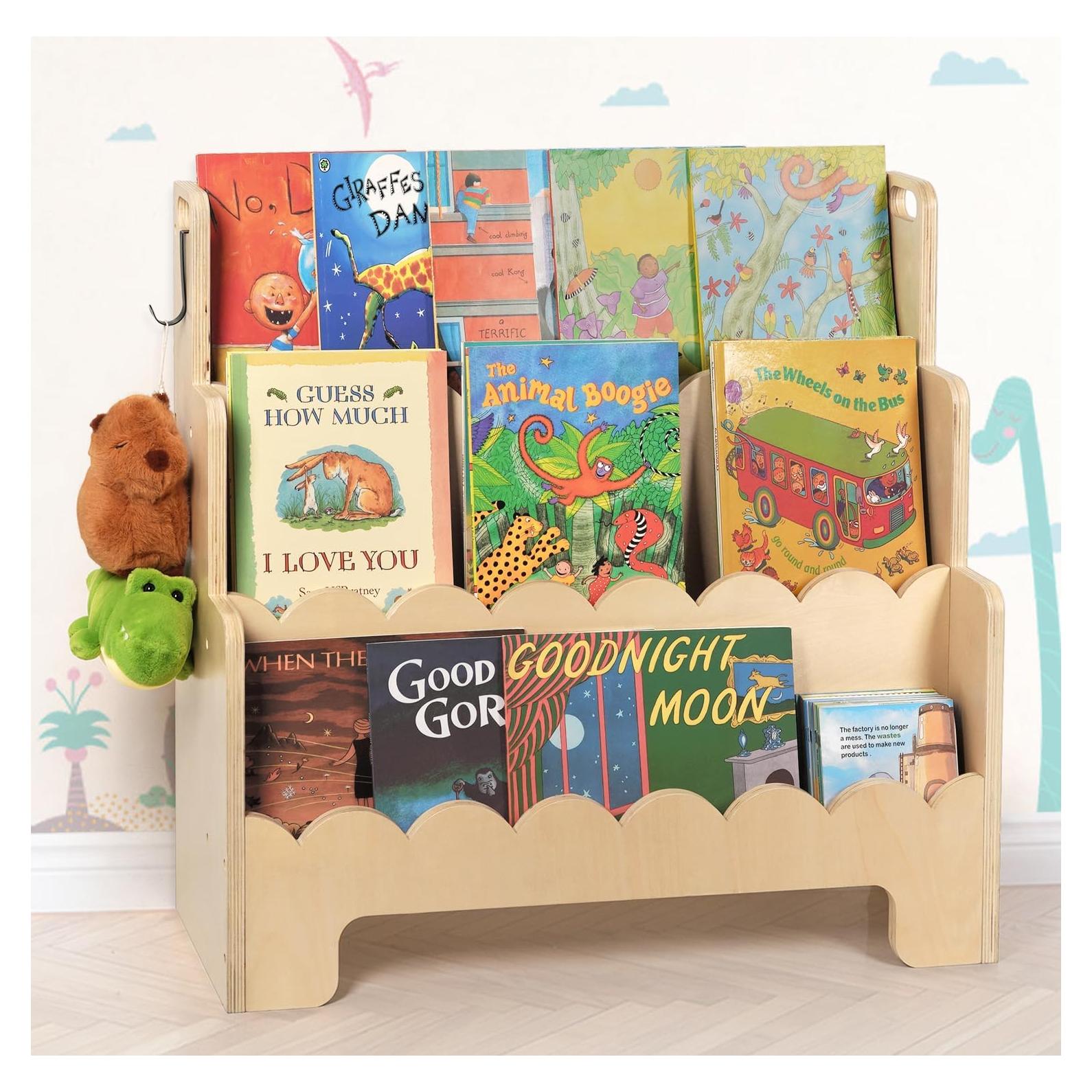 Estantería Infantil Tohiasen de Madera 3 Niveles Montessori